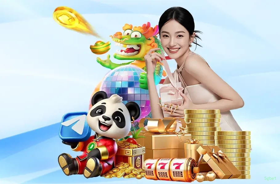 Imagem promocional de todos os jogos da 5gbet